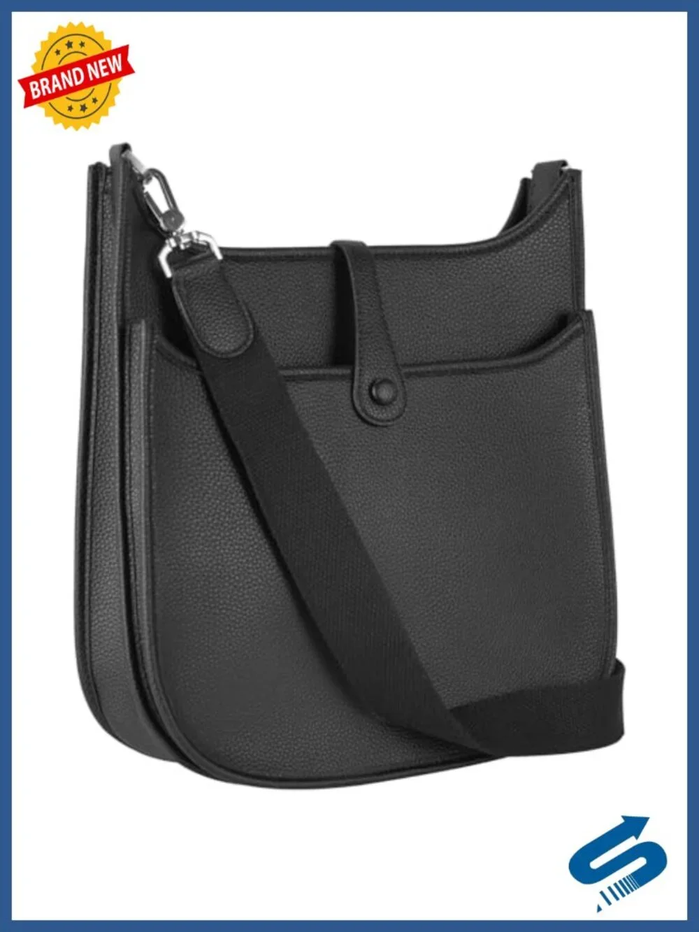PU Leather Hobo Crossbody Bag for Women Large Satchel Shoulder Purse Handbag